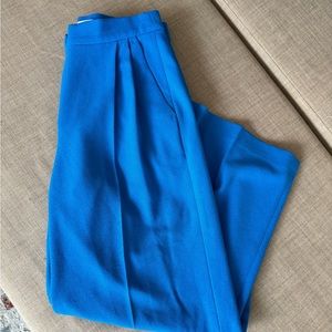 Bar III blue trouser wide leg